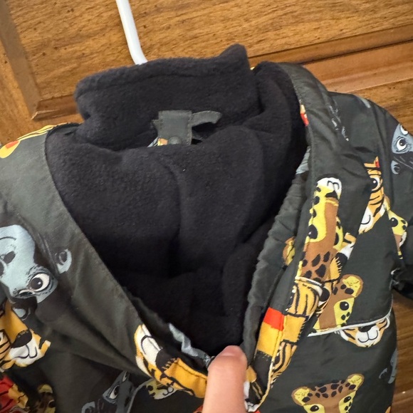 The Children's Place 3-in-1 Animal lPrint Hooded Fleece 2t - Picture 7 of 14
